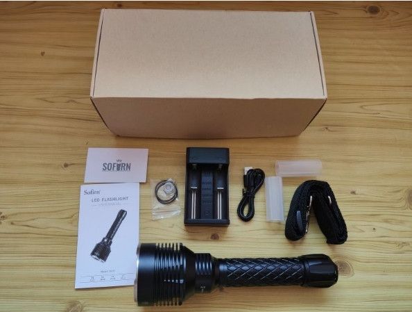 Фонарь прожектор Sofirn TK70 Cree XHP70.2 с ATR фонарик 5500 LM 6 режимов