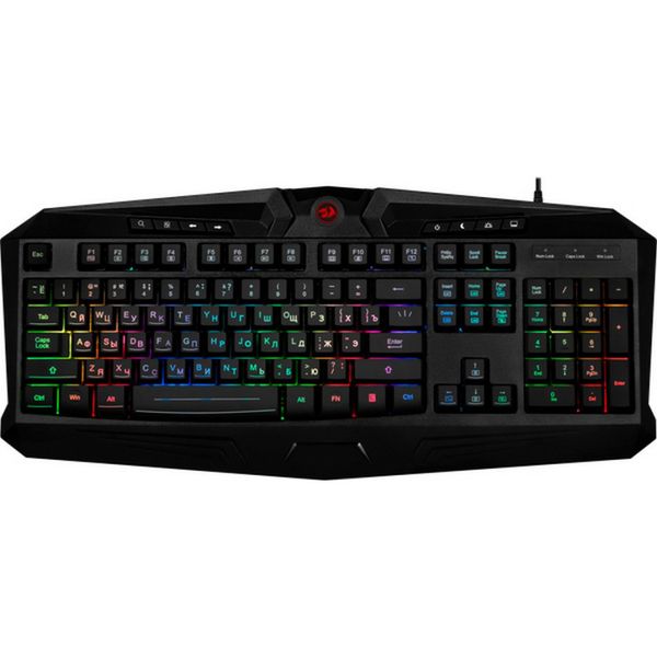 Игровая клавиатура Redragon Harpe 2 K503 RGB-1 UKR RGB-подсветка мембрана + подставка 104+8 кнопок