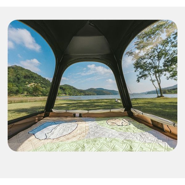 Палатка трехместная автоматическая Naturehike Ango CNK2550WS010 L (Коричневый)
