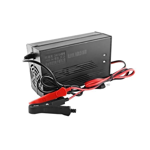 Зарядное устройство для аккумулятора LiitoKala Lii-29.2V/10A LiFePO4 Черный