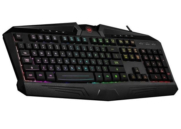 Игровая клавиатура Redragon Harpe 2 K503 RGB-1 UKR RGB-подсветка мембрана + подставка 104+8 кнопок