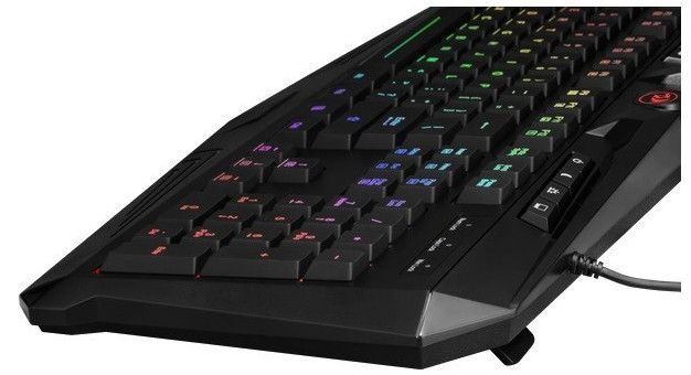 Игровая клавиатура Redragon Harpe 2 K503 RGB-1 UKR RGB-подсветка мембрана + подставка 104+8 кнопок