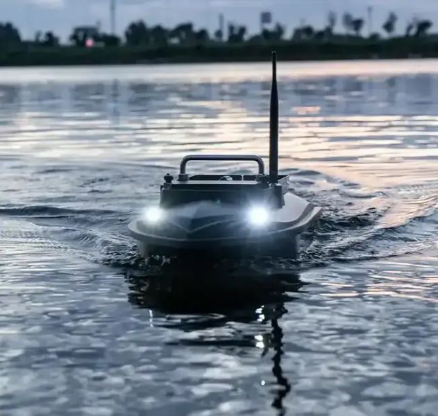 Карповий кораблик V-050 акумулятор 18000 mAh для прикорму Камуфляж