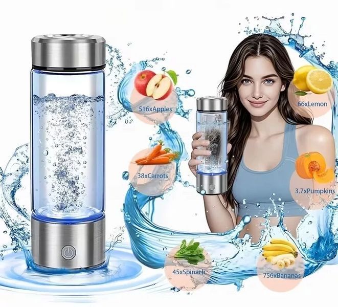 Генератор водородной воды H2 Smart Hydrogen Cup SPE/PEM (420 мл)