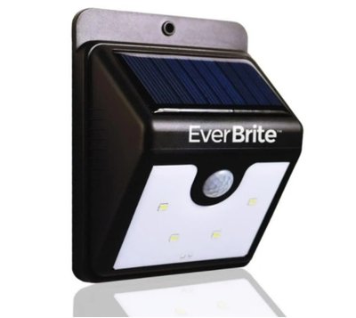 Ліхтарик на сонячній батареї Everbrite з датчиком руху