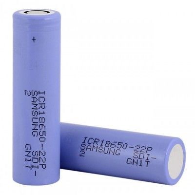 Акумулятор Samsung ICR18650-22P 2200 mAh 10 А (Блакитний)