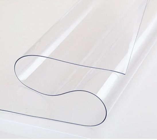 М'яке скло Прозора силіконова скатертина на стіл Soft Glass Захист для меблів 2.2х1.0 м (Товщина 2мм)