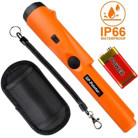 Пинпоинтер GP Pointer + батарейка крона Металлоискатель (Оранжевый)