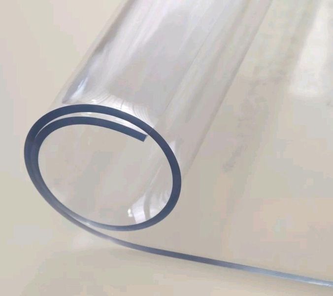 М'яке скло Прозора силіконова скатертина на стіл Soft Glass Захист для меблів 2.2х1.0 м (Товщина 2мм)