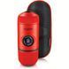 Эспрессо-кофеварка Wacaco Nanopresso 18 бар 80мл с чехлом Красный