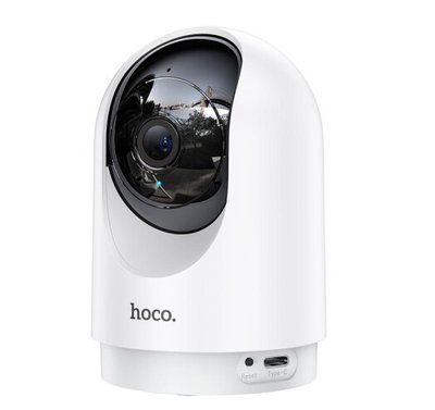 Камера відеоспостереження Smart Camera Hoco D1 Wi-Fi 3MP IP indoor (Біла)