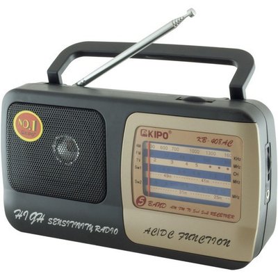 Радіоприймач портативний KIPO KB-408AC