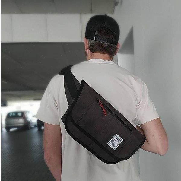 Сумка через плече Troika Cross body bag поліестер Коричневий