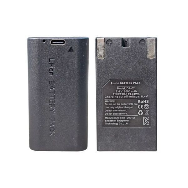 Акумулятор для лазерного рівня Huepar DP-02 Li-ion 2600mAh Чорний