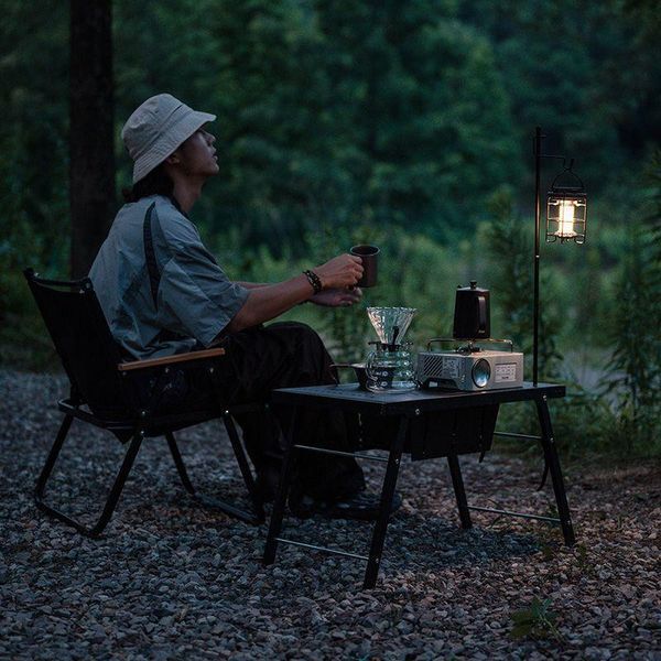 Стіл для барбекю сталевий Naturehike CNK2300CW014 (Чорний)