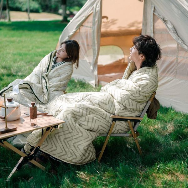 Спальный мешок-конверт Naturehike DP200 CNK2300SD012 (210 х 80 см) Светло-зеленый