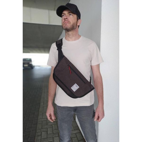 Сумка через плече Troika Cross body bag поліестер Коричневий