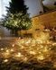 Гирлянда светодиодная Роса 200м 2000 Led от сети на зеленой проволоке + пульт ДУ (Теплый белый)