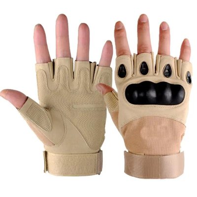 Захисні рукавички (похідні, армійські, мисливські) FQ16S007 Пісковий, L