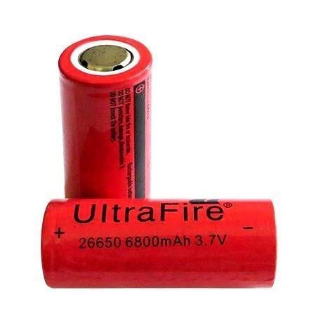 Акумулятор Ultra Fire 26650 6800mAh 3.7В (Червоний)
