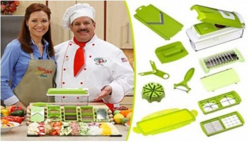 Универсальная кухонная овощерезка Nicer Dicer Plus