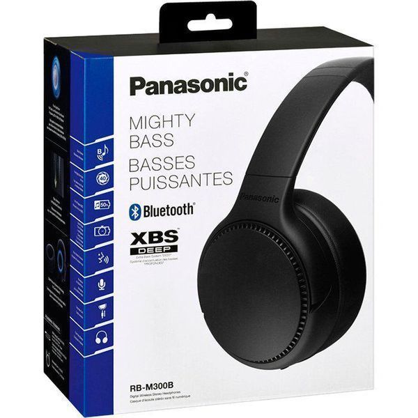 Бездротові накладні навушники Panasonic RB-M300BGE-K (Чорний)