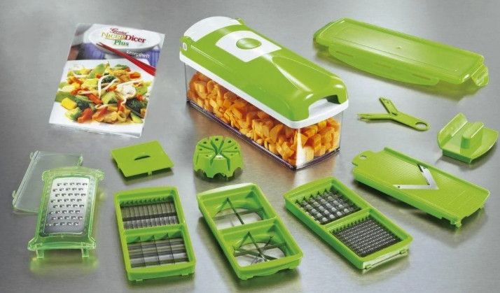 Универсальная кухонная овощерезка Nicer Dicer Plus