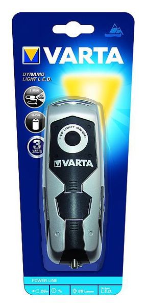 Фонарик динамо Varta Dynamo Light 17680 1 режим