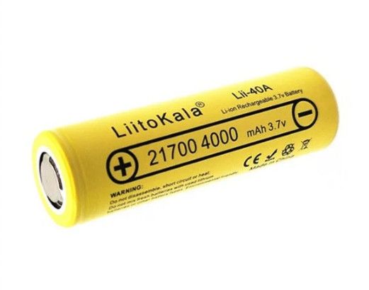 Аккумулятор Liitokala 21700 Lii-40A 3.7V 4000mAh в кейсе Оригинал