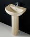 Комплект раковина + ніжка RAK Ceramics Cynthia Wash Basin (57 см) Слонова кістка