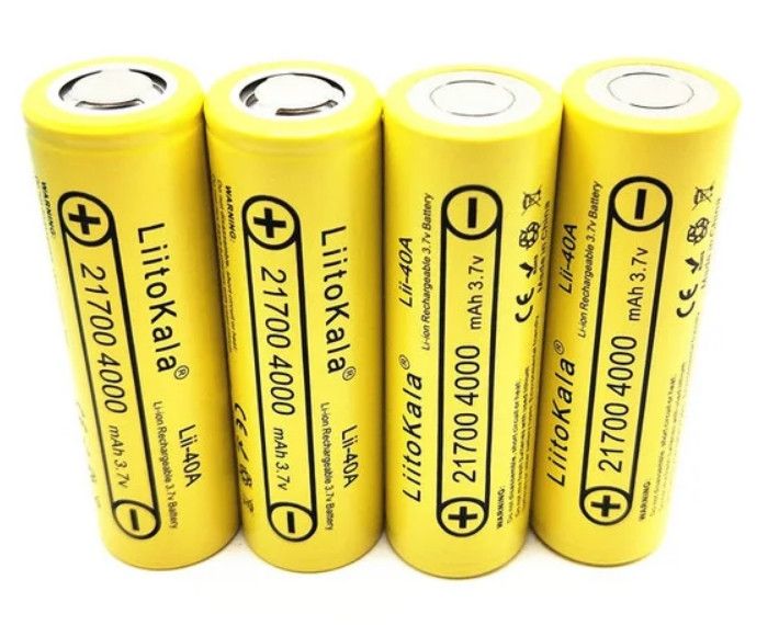 Аккумулятор Liitokala 21700 Lii-40A 3.7V 4000mAh в кейсе Оригинал