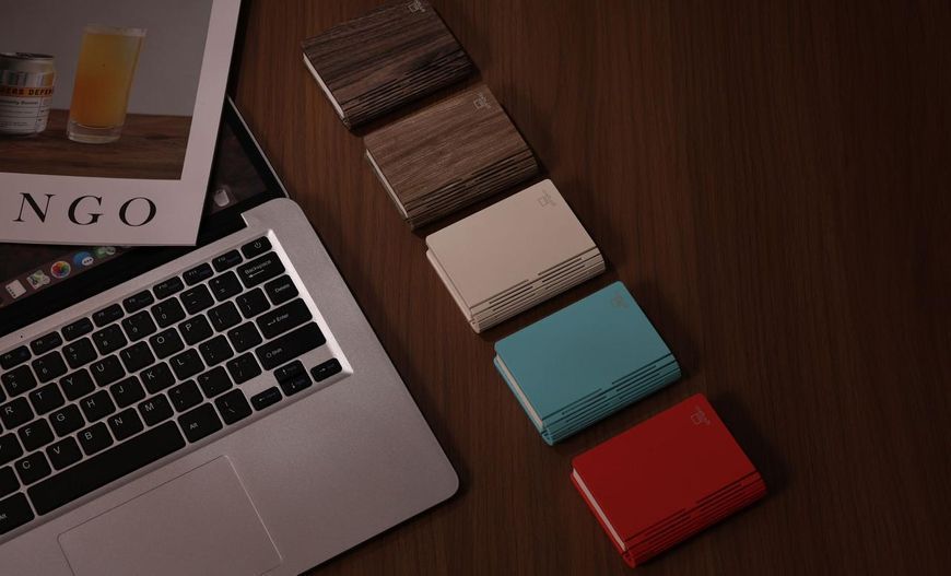 Светильник-книга на аккумуляторе Gingko Super Mini Smart Book (Коричневый)