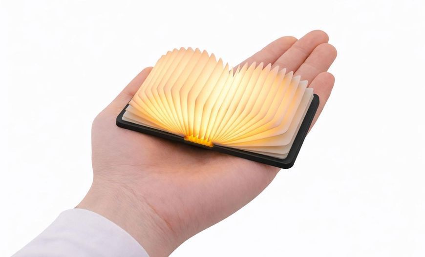 Светильник-книга на аккумуляторе Gingko Super Mini Smart Book (Коричневый)