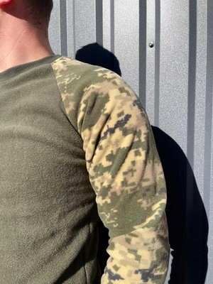 Тактичний чоловічий флісовий светр (Олива-піксель) 3XL