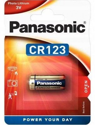 Батарейка Panasonic CR123 31V lithium в блістері