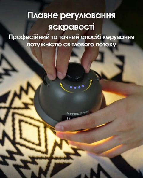Кемпінговий підвісний ліхтарик Nitecore LR40 100лм з Power Bank Type-C (Білий)