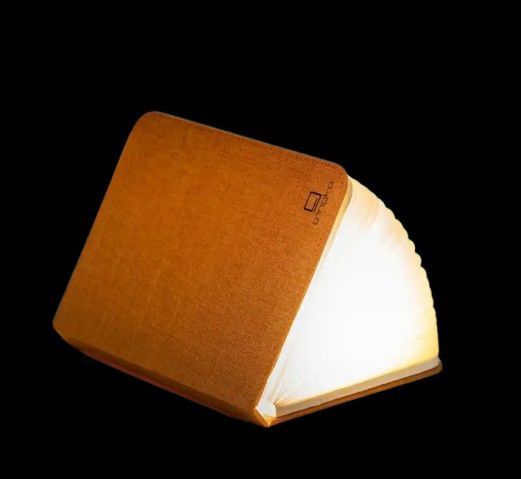 Світильник-книга на акумуляторі Gingko Large Harmony (17 х 21.5 х 2.5 см) Жовтогарячий