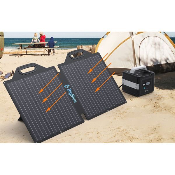 Портативная солнечная панель BIGblue B418 100W Solar panels
