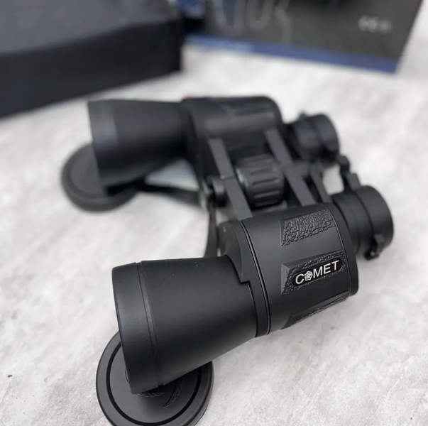 Тактический бинокль Comet ML-847 7х50 зелёная полка (Black)