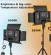 Осветитель студийный Nagnahz U800 Pro LED видеосвет со штативом