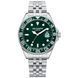 Годинник чоловічий наручний водонепроникний Lee Cooper Daytona (Зелений)