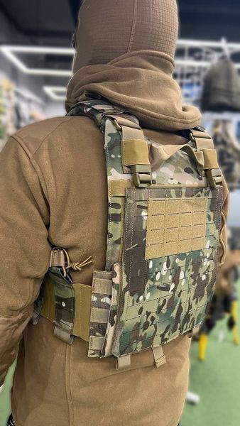 Тактична плитоноска із системою Molle (без плит) Мультикам