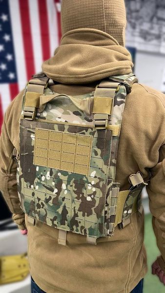 Тактична плитоноска із системою Molle (без плит) Мультикам