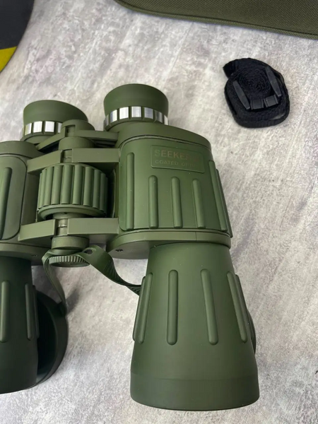 Тактический десятикратный бинокль Seeker Army 10x50WA (Оливковый)