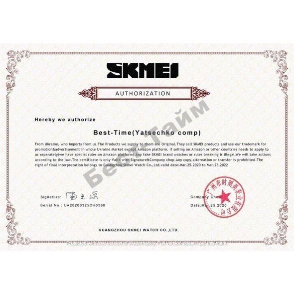 Мужские наручные часы Skmei Iron Серебристые