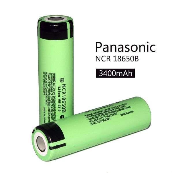 Промышленный Li-Ion аккумулятор Panasonic NCR18650B 3400 mAh без защиты 18650