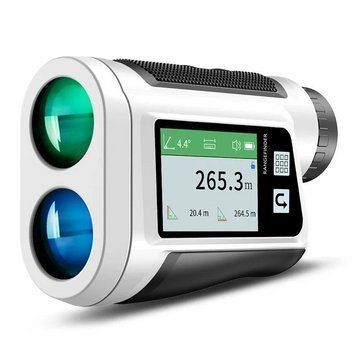 Лазерный дальномер NP-1500А до 1500 м с LCD-экраном прибор для измерения расстояния Белый