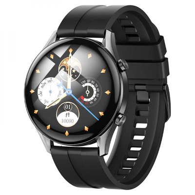 Розумний годинник Smart Watch Hoco Y7 + магнітна зарядка (Чорний)