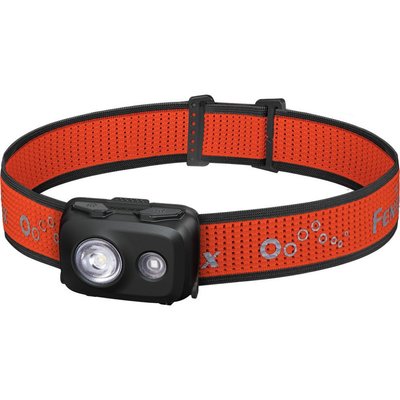 Налобний легкий ліхтарик Fenix HL16 (Чорний з червоним)
