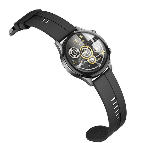 Умные часы Smart Watch Hoco Y7 + магнитная зарядка (Черный)